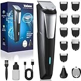 Valano Haarschneidemaschine Profi Bartschneider Herren, 3-in-1 Rasierer Herren Elektrisch Set, Kabellos Haartrimmer und Langhaarschneider mit 9 Aufsätzen (1-16mm), Nasenhaartrimmer Hair Clippers