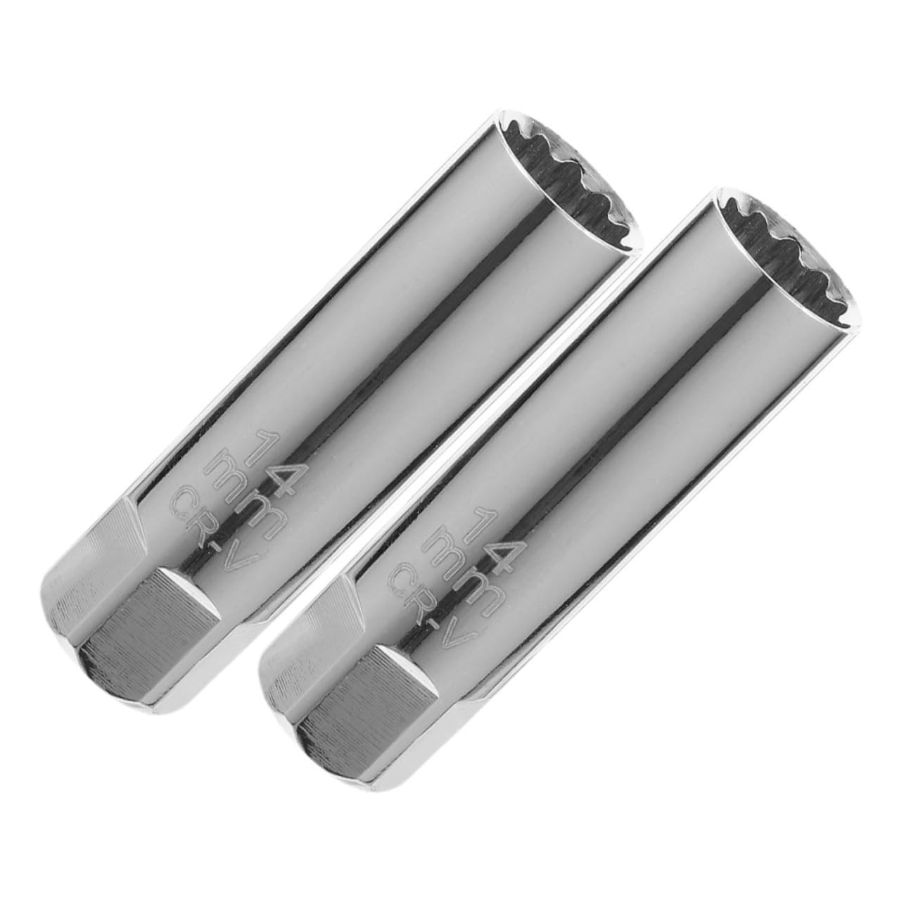 Mikinona 2pcs Spark Plug Socket Magnetic Removal Tool Swivel Design for Maintenance Accessories