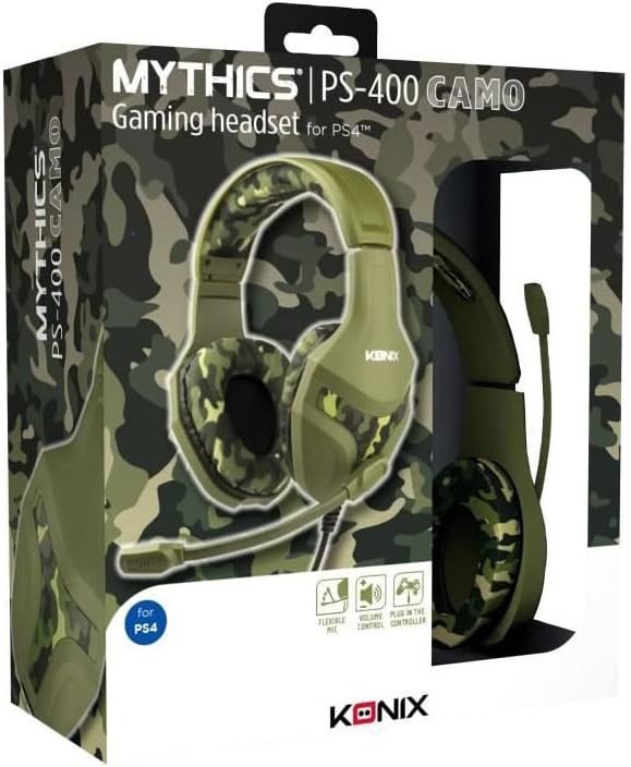 Playstation 4 PS-400 Camo Wired Headset