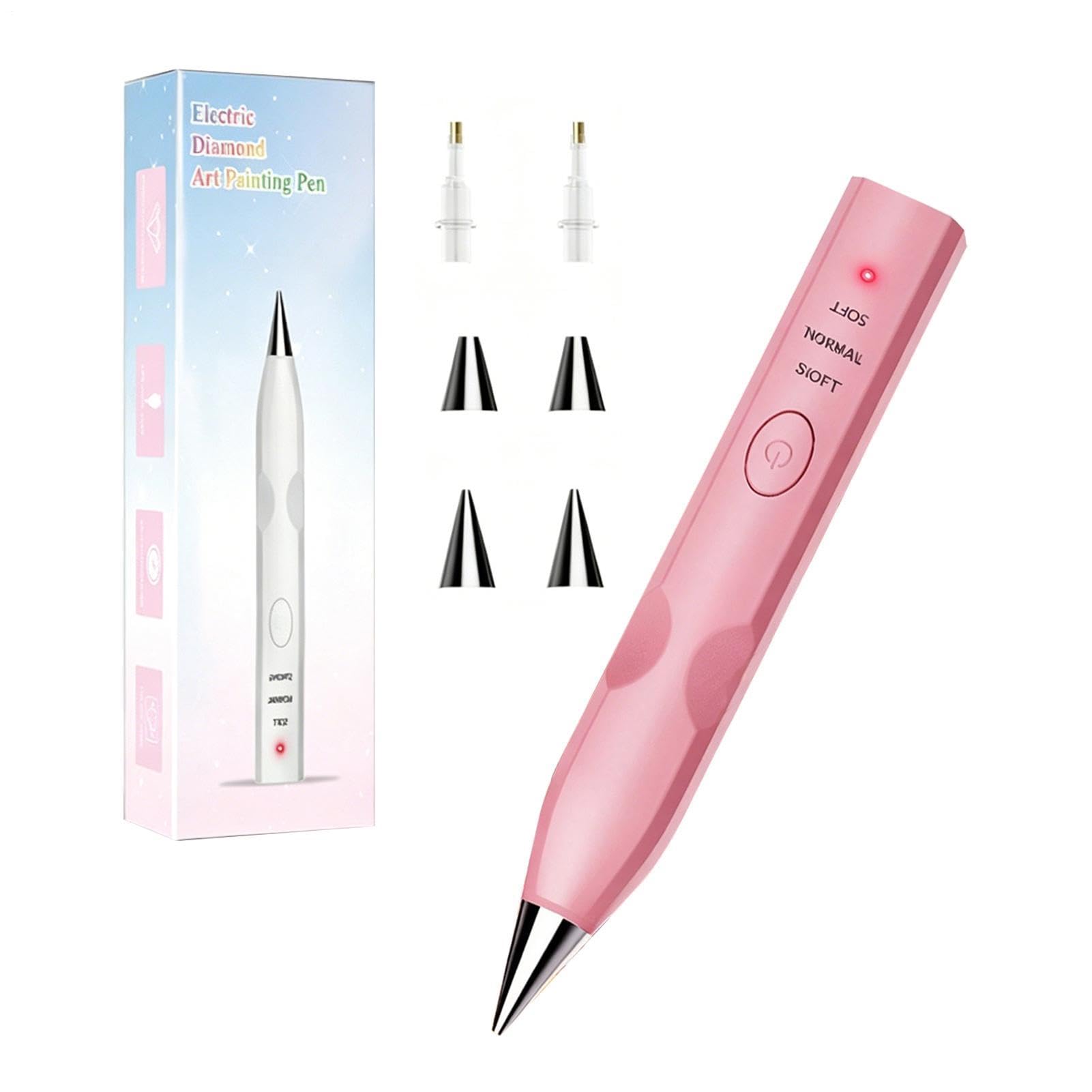 Stylo à pointiller de peinture artistique électrique 2.6cm et outils de dessin