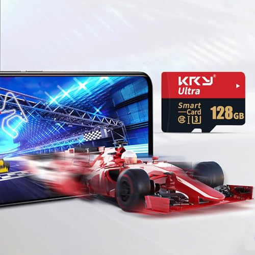 image for KRY 128GB SD Card, High Speed U3 TF Memory Cards for Nintendo Switch, 