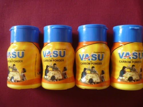 4 Premium Quality Regular Carrom Powder 15gm X 4 = 60gm by Vasu : Amazon.eg