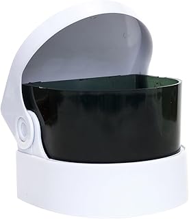 Mini Sonic Cleaner Small Ultrasonic Jewelry Cleaner Machine Denture Cleaning Vibration Bath