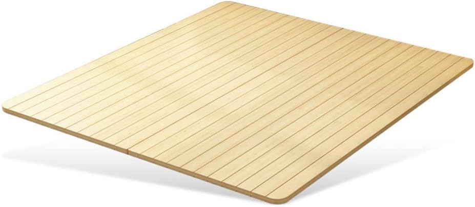 Double-Sided Folding Pine Wood Bed Board, Mattress Support Frame, Spine Guard & Waist Protector, 1200mm x 2000mm, Durable Wooden Bed Frame Foundation