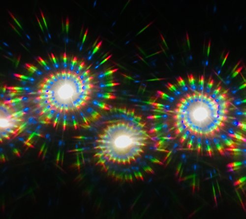 Lunettes de diffraction en spirale pour raves et soirées électro noires - 5