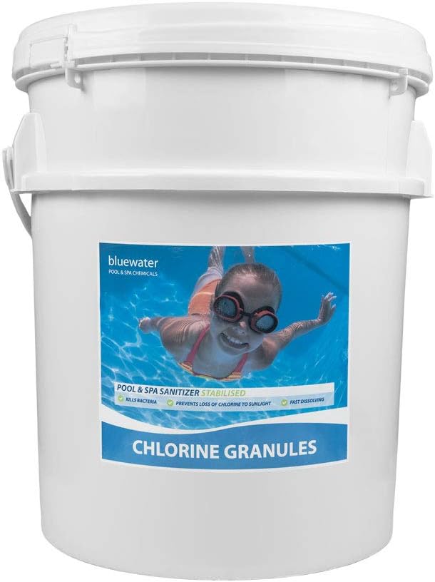 Bluewater 25kg Chlorine Granules Swimming Pool & Spa Chemicals