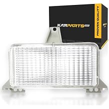 KarParts360 For Chevy/GMC C/K 1983-1986/RV 1987-1988/Suburban/Jimmy/Blazer 1983-1988 Parking Signal Light Assembly Unit w/Headlight Driver OR Passenger Side | Single Piece | GM2520122