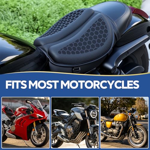 Frikan Motorcycle Gel Seat Cushion