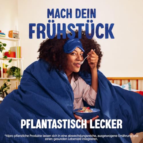 Alpro This is Not Milk 3,5 Prozent – Vegan und milchfrei – Von Natur aus laktosefrei – Reich an Ballaststoffen, Calcium und Vitaminen – 8 x 1 L – Haltbar