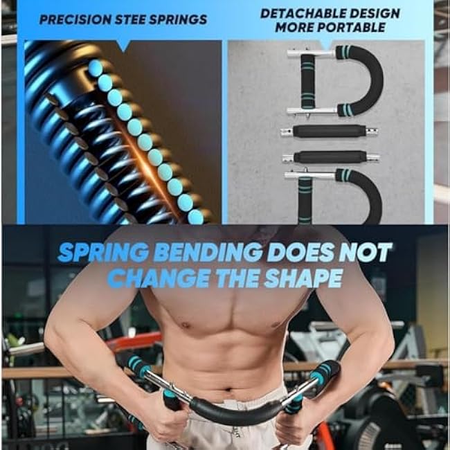 Twister Arm Trainer, Adjustable Trainer Chest Workout Equipment, Arm Strength Trainer for Men & Women, Chest Clip Muscle Exerciser Equipment, Shoulders and Forearms Muscle Training Fitness Equipment