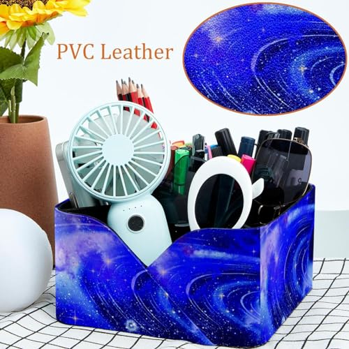 Porte-stylo rectangulaire double compartiment pour papeterie de bureau