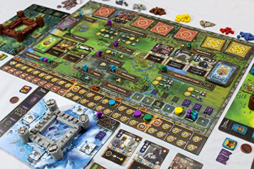 Grey Fox Games After The Empire Board Game, 60-90 Mintues, 2-4 Players, Defend Your Kingdom And Rule The Land #TOP1