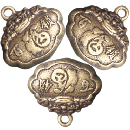 [Amosfun] ���������b�N�y���_���g�`���[�� �l�b�N���X�p�W���G���[�A�N�Z�T���[ �݂���� �o�b�N�p�b�N��n���h�o�b�O�p�����i 3�Z�b�g