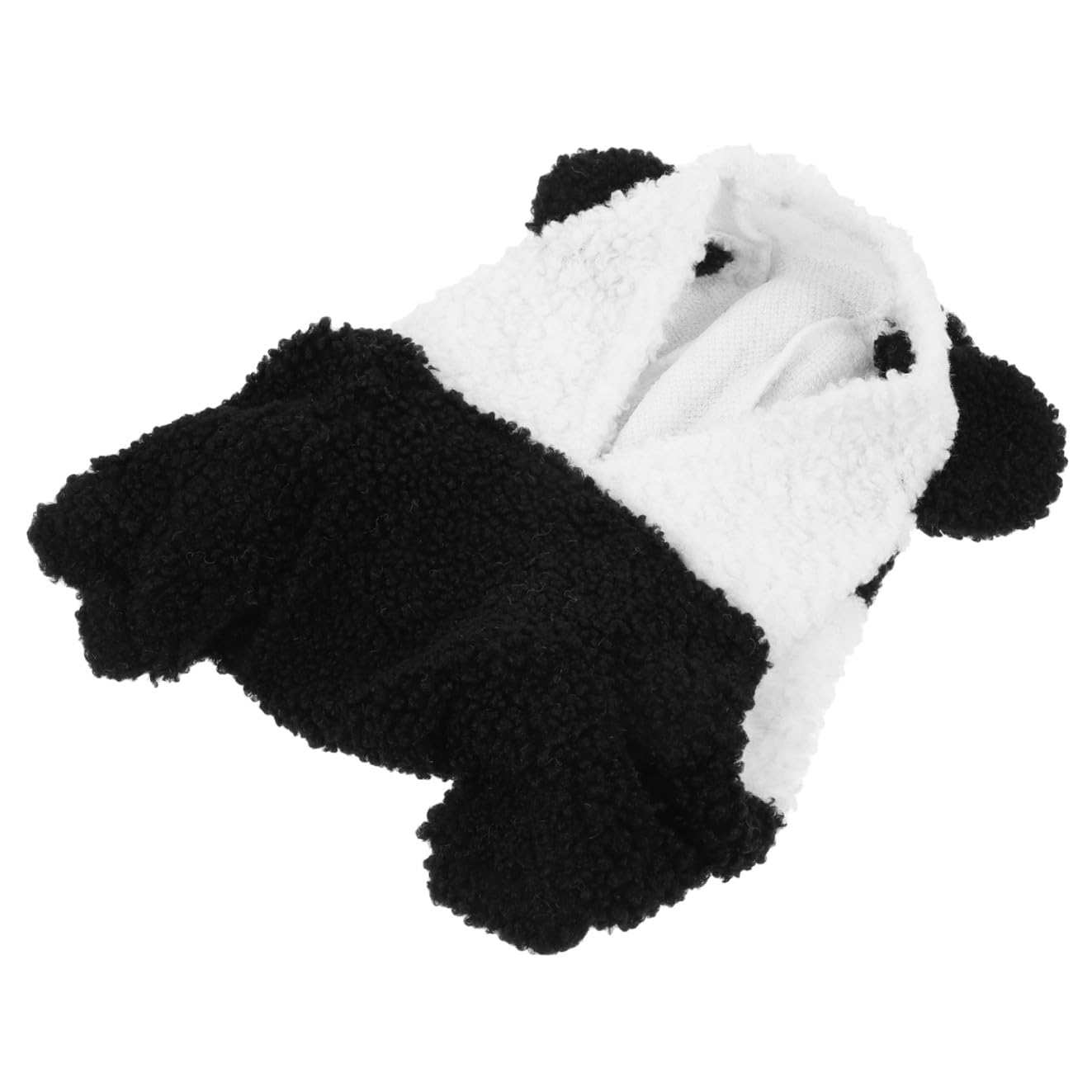 Chiot qui a froid ? Manteau polaire pour chien YARNOW panda taille M