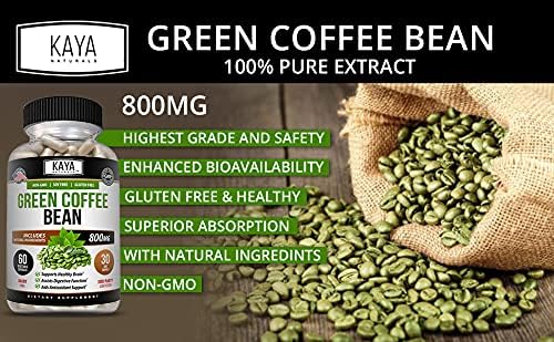 Miniatura 5 de Kaya Naturals Grano de café verde 60ct - Control de peso