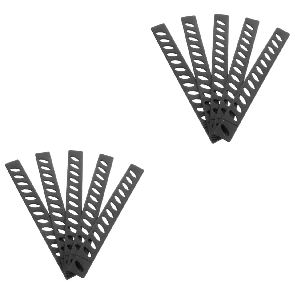 Cabilock 2sets 5pcs Plastic Cutter Sleeve Protective Cover for Kitchen Cutters to Prevent Blade Damage and Maintain Sharpness Easy to Use and Slide 5pcs*2