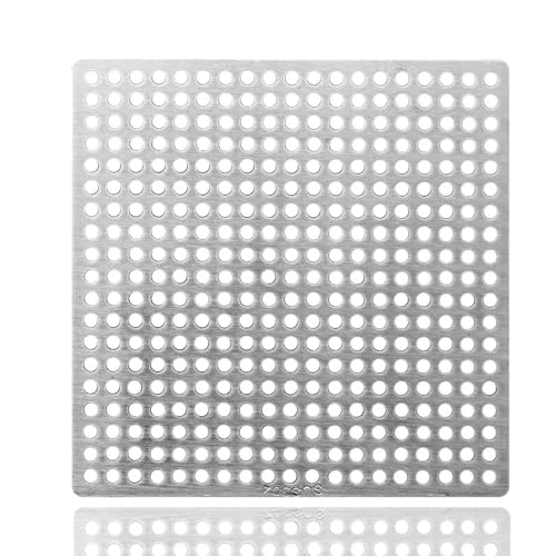 Couvercles de drain carrés pour extérieur et terrasses modernes