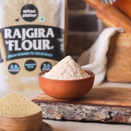 Image of Urban Platter Rajgira Atta, 500g (Amaranth Flour | Naturally Gluten-Free | Rich in Protein & Calcium | Fasting Friendly)