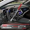 SURDOCA Multifunction Steering Wheel Lock – High Security Anti Theft Steering Wheel Lock with Window Breaker – Universal Car Wheel Lock – Easy Installation Fit for Auto Truck SUV Van #3