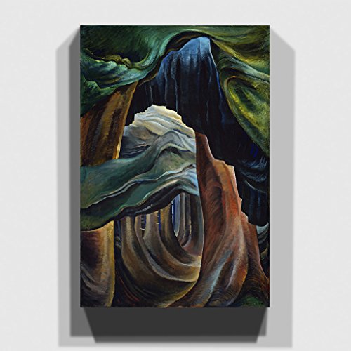 Arty Pie Emily Carr Forest Bridge Canvas Print, Multi-Colour, 30 x 20-Inch