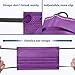 Disposable Face Mask for Adults - 4 Ply Protection, Individually Wrapped 50 Pack, 10 Colors, Breathable Comfortable & Safe