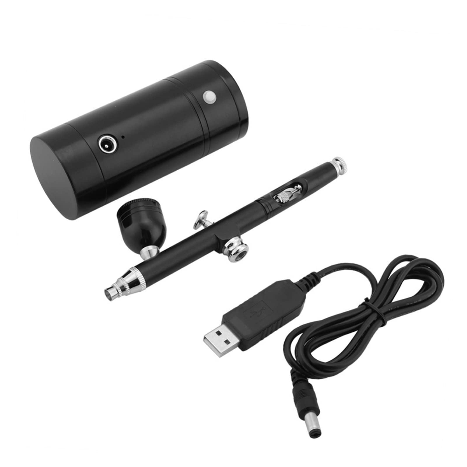 Kit aerografo a spruzzo per vernice a doppia azione con compressore, fondotinta per trucco, wireless, etichetta privata, multifunzionale, personale, per pareti interne ed esterne della casa, soffitt