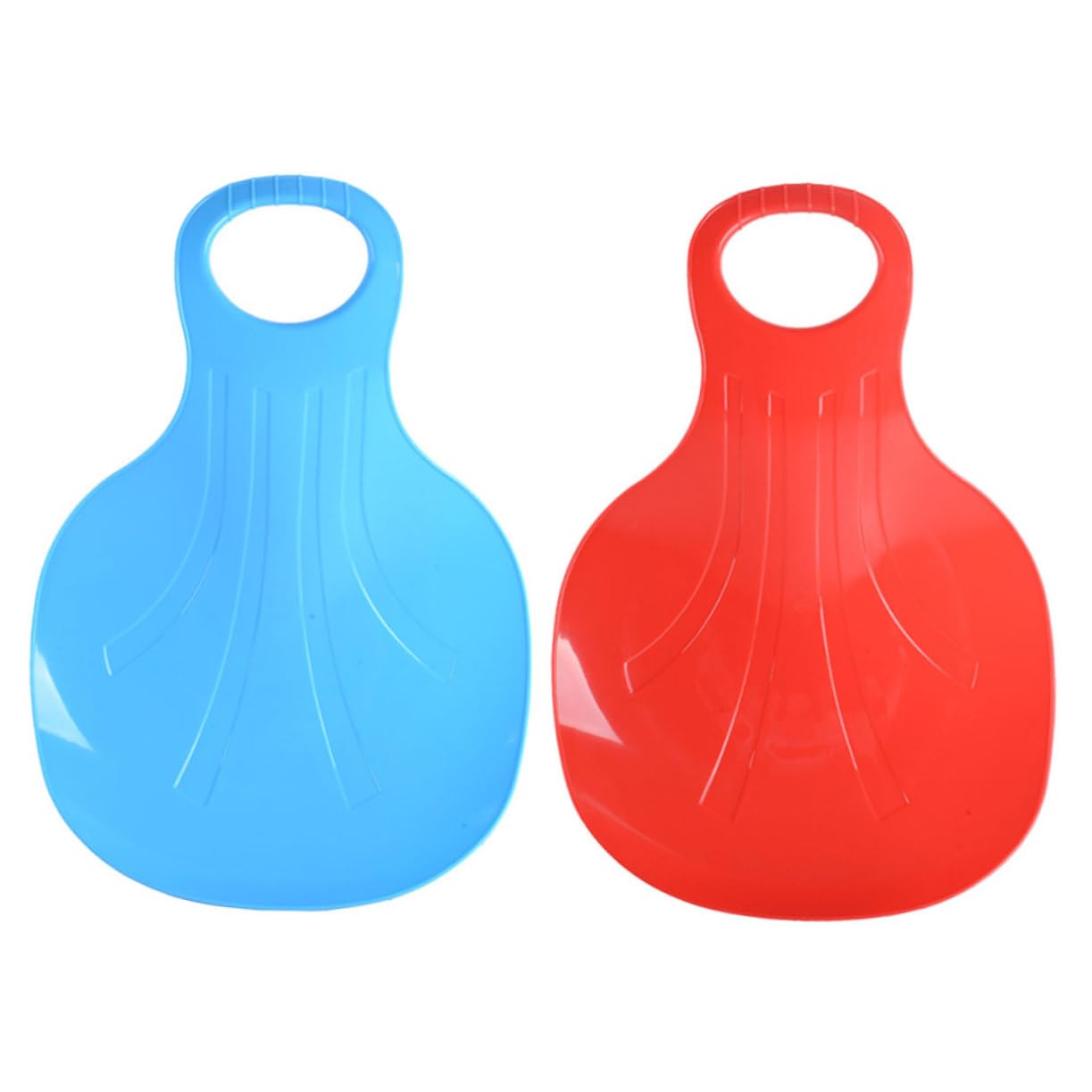 Gogogmee Plastic Skiing Boards for Boys and Girls Winter Snowboard Toys Outdoor Sleds Boys and Girls Sliding Boards Playthings