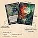 Paramint Green Red MTG Card Sleeves (Smooth) - 104 Count Standard Size TCG Sleeves - Compatible with Magic The Gathering - Double Sleeving - Original Art Design, Premium Protection