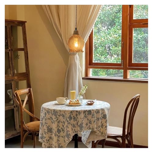 Lampe à suspension LED en céramique vintage pour bar et chambre
