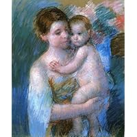 Amazon｜17 の有名な絵画 - 赤ちゃんの最初の愛撫、母親、子供