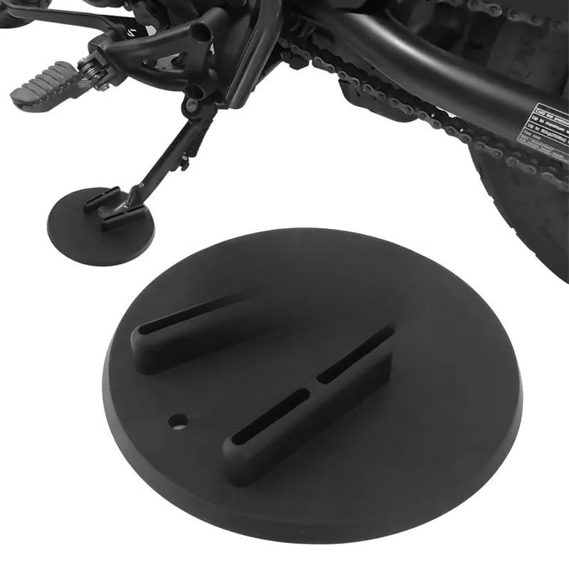 Support béquille moto Sportster élargisseur plaque de protection latérale - 2