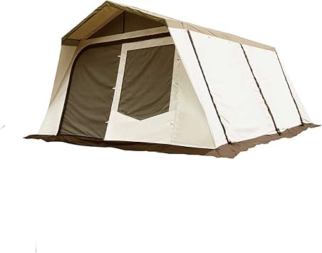 Outdoor Camping Tent, Multi-Person Thickened Rainproof Camping Equipment Folding, Camping Tent, Suitable for Parties, Picnics White