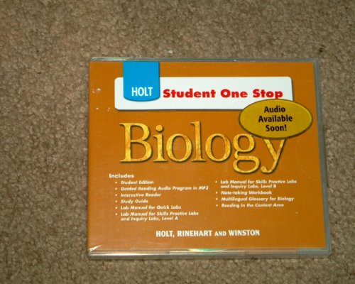 Holt Biology: Student One-Stop
