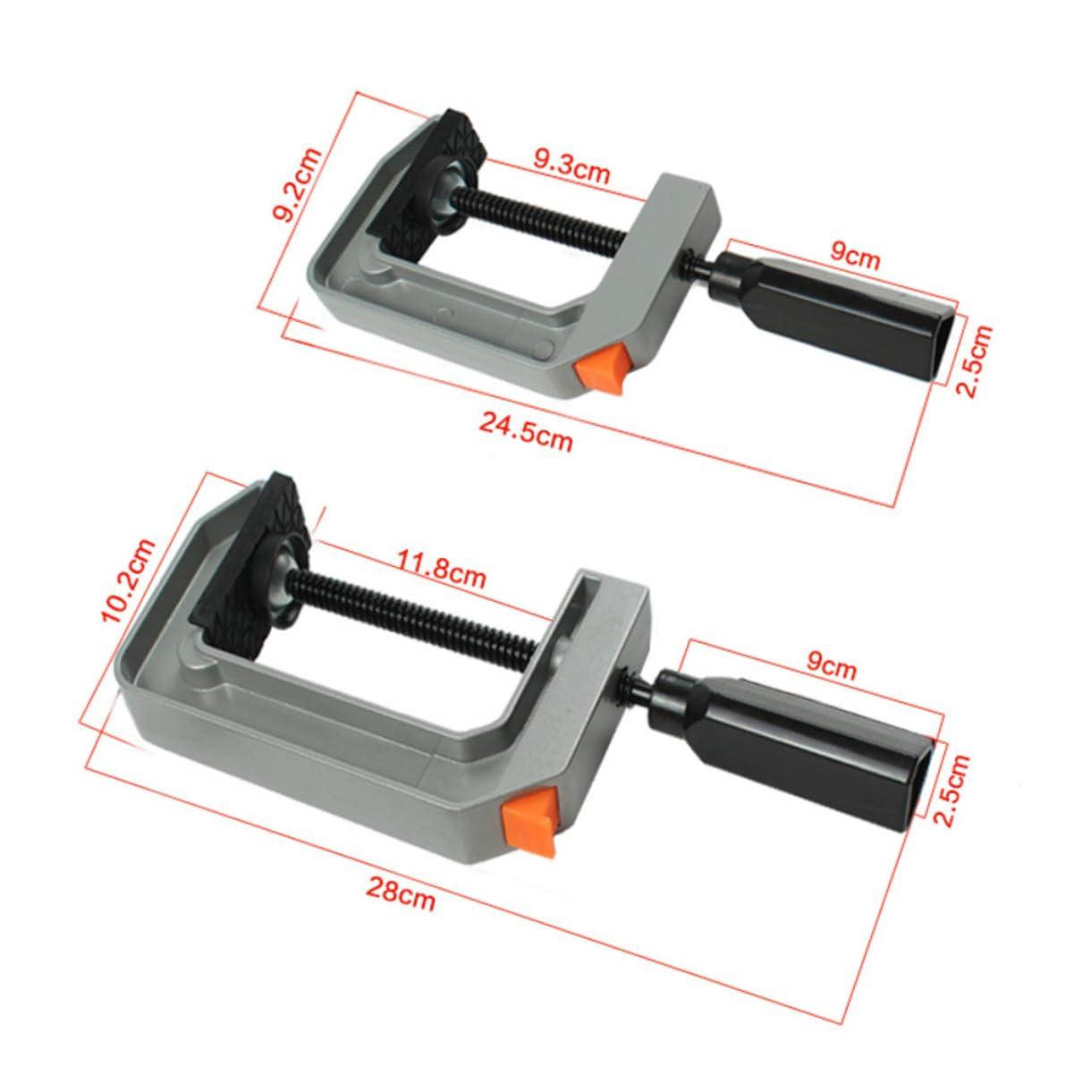 SEWACC Quick Release c Clamp Aluminum Alloy Woodworking Clamp Heavy Duty g Type Wood Clip