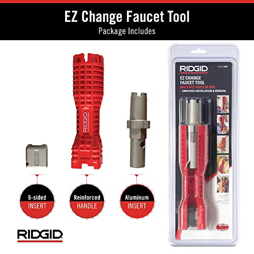 RIDGID 57003 EZ Change Plumbing Wrench Faucet Installation and Removal Tool - Image 7