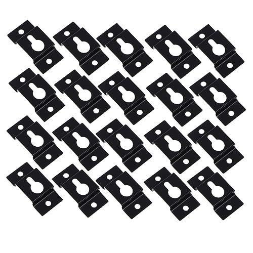 CIYODO 20pezzi Ganci Per Altoparlanti Chiave Ferro Robusti Per e Oggetti Eleganti e Sicuri e