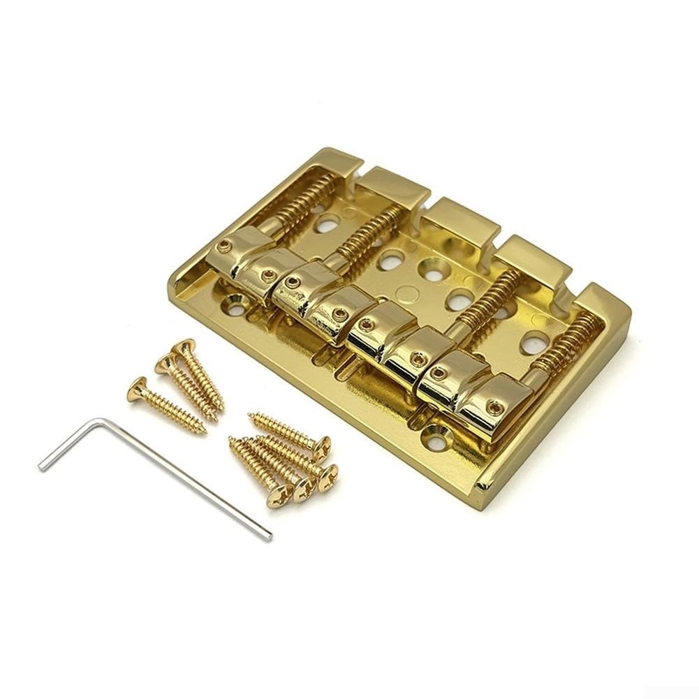 Basse 4 cordes en alliage pour chevalet 19 mm Espacement basse 4 cordes