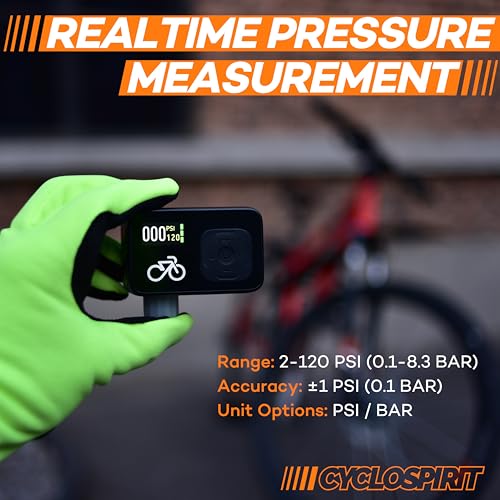 CycloSpirit Mini Electric Bike Pump