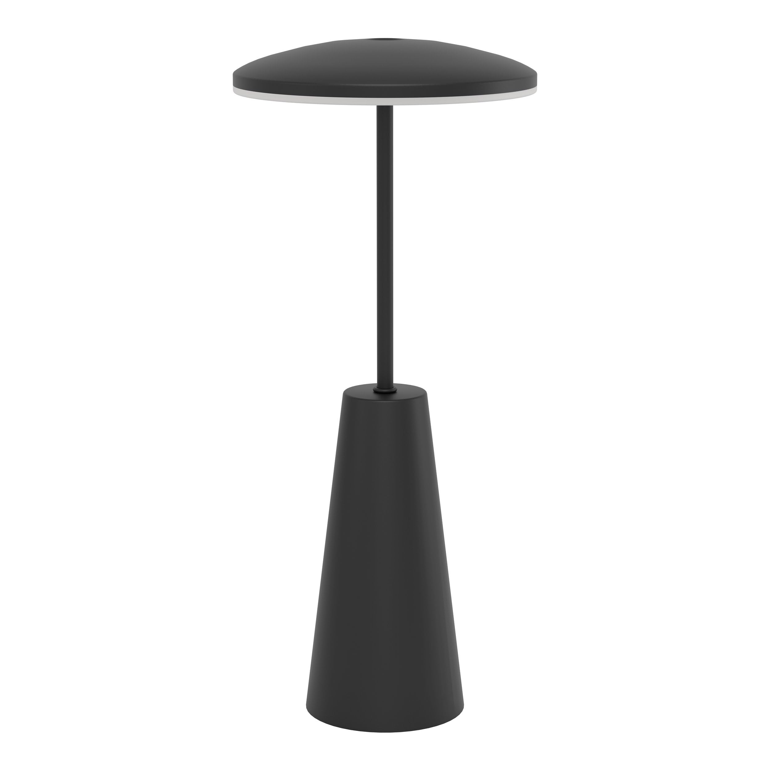 Eglo Black Piccola Led Touch Table Light