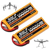 JHKJ Batería de Litio de 22,11.1v10000mah 25c 2 Pack