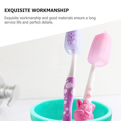 Miniatura 5 de 15 fundas para cepillos de dientes, tapas portátiles para cepillos de dientes para viajes y hogar, ligeras y fáciles de limpiar de fundas de viaje
