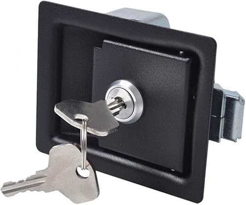 VICASKY Caja de remolque cerradura de puerta auto accesorios coche accesorio coche carga remolque bloqueo viaje remolque accesorios rv carga