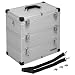 Produktbild anndora® Werkzeugkoffer 32 Liter Angelkoffer Etagenkoffer 3 Ebenen Silber Alu