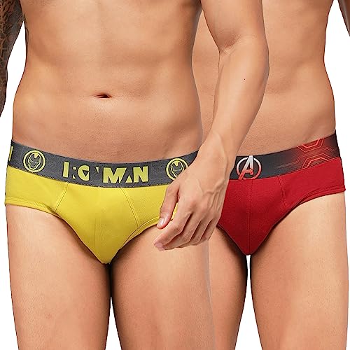 Image of Zoiro Men's Brief | Soft Band | Soft No-Marks Elastic | Breathable Innerwear | Pack of 1 | Color May Vary