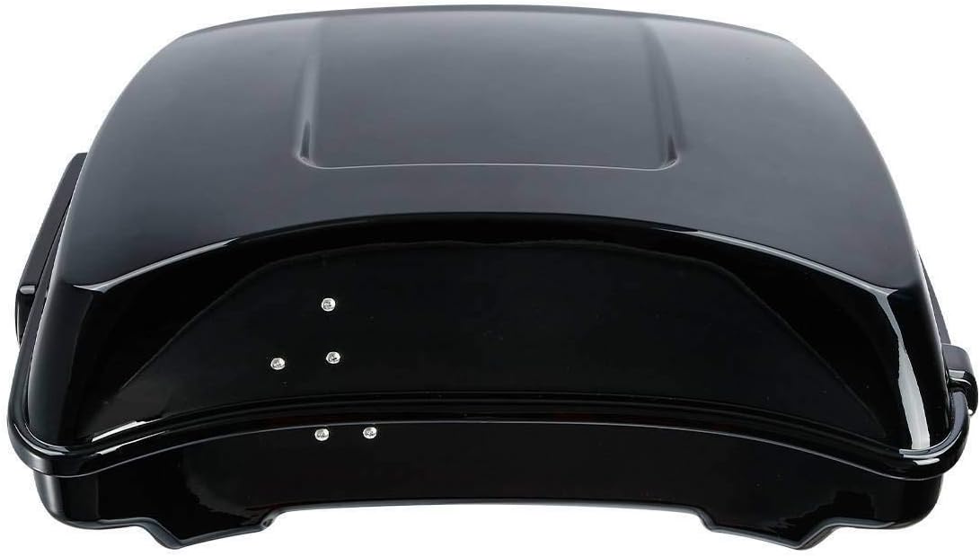TCMT 5.5" Razor Motorcycle Trunk W/Black Latch Fit For Harley 2014-2025 Touring CVO Road King Road Glide Street Glide Electra Glide Pack