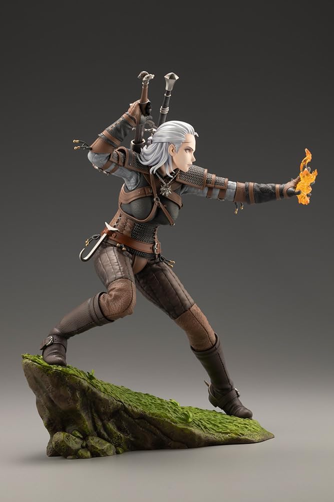 Kotobukiya Bishoujo Geralt 1/7 Scale PVC Painted Complete Figure - The Witcher - Geralt of Rivia