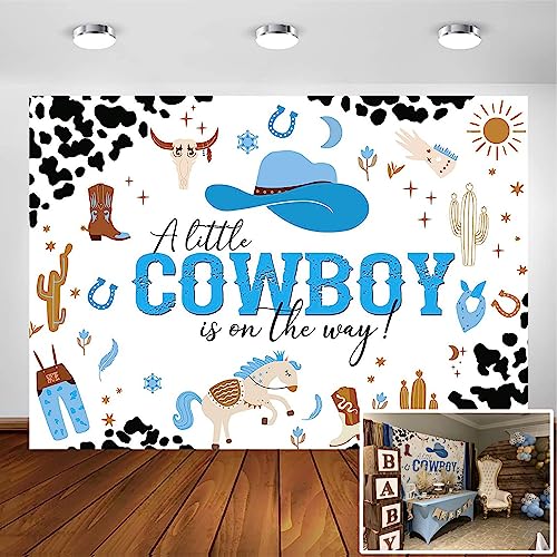 Avezano Cowboy Babyparty Hintergrund Wilder Westen 2,1x1,5m