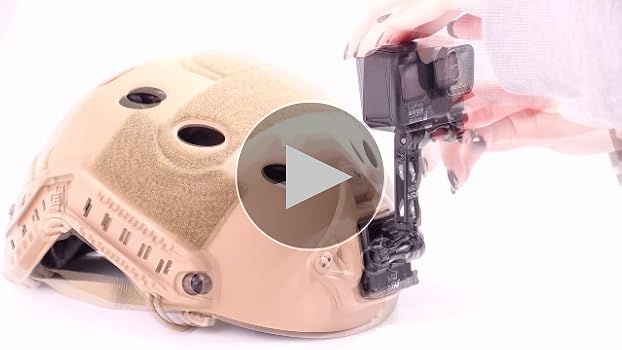 Amazon | HSU アルミgopro マウント 延長アーム NVG ヘルメット