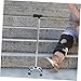 Beaupretty Ergonomic Crutches for Adults Adjustable Telescopic Walking Cane with Four-pronged Base for Enhanced Stability Design for Indoor and Outdoor Use