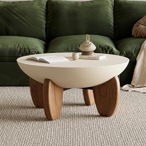 Image of Upholstered 3 Seater Sofa Three Seater Sofa with Wooden Legs for Living Room Hotels & Offices (Coffee Table)